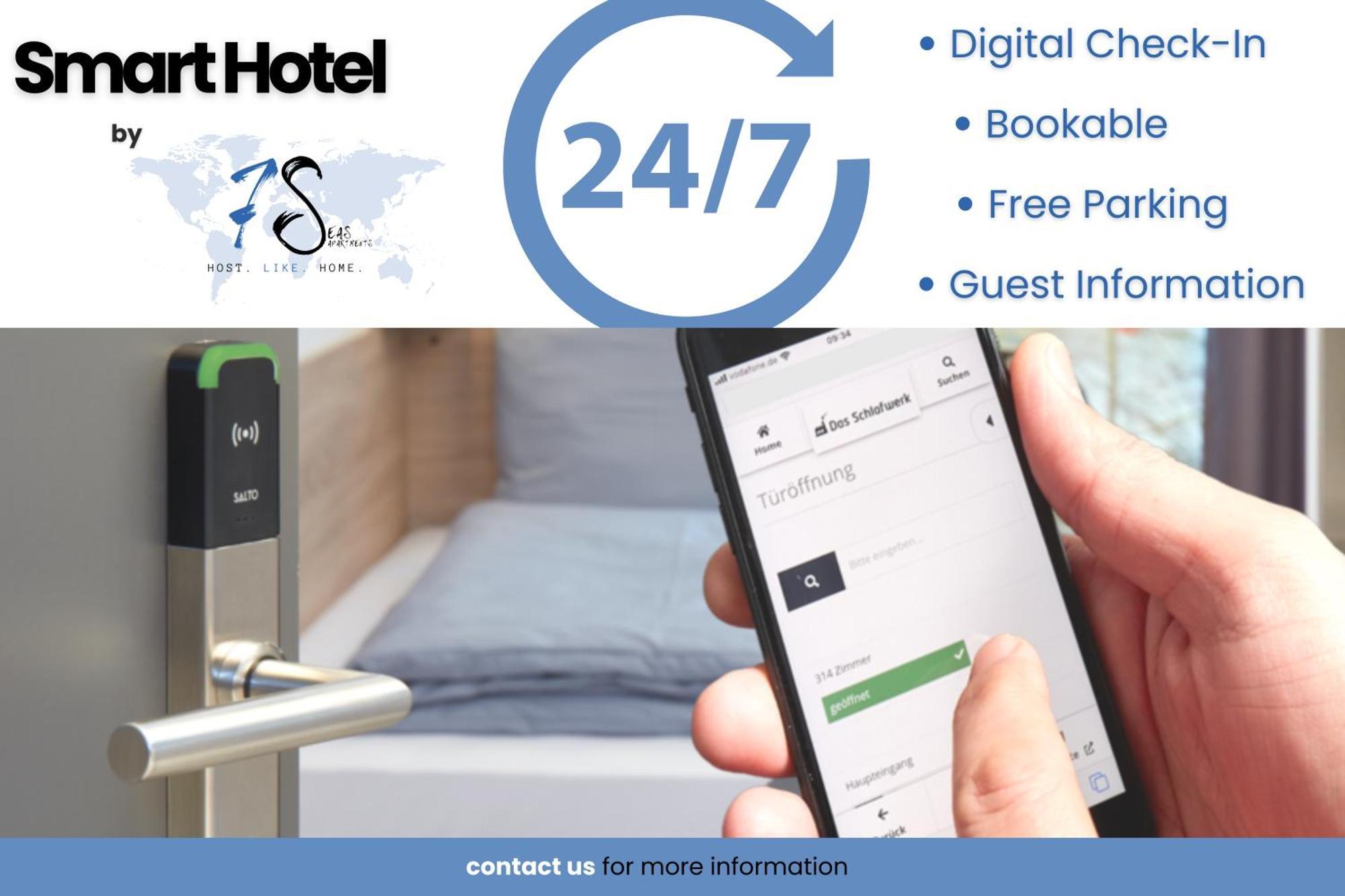7Seas Boutique Aparthotel Homburg - Stilvoll, Digital & Ideal Fuer Familie & Business المظهر الخارجي الصورة
